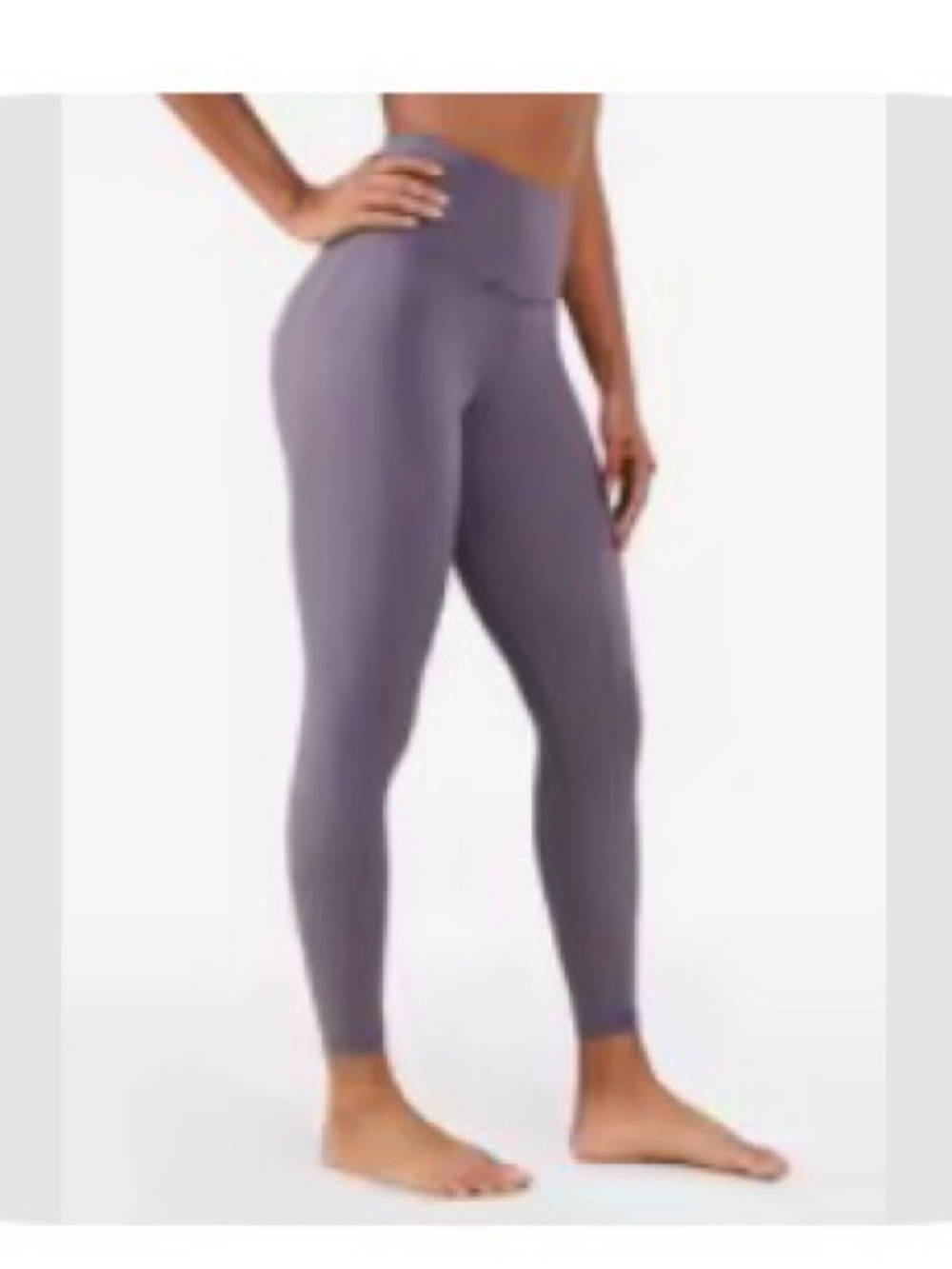 CRZ YOGA High-Waist Dark Lavender Leggings
